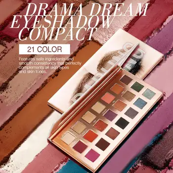 New Glamorous Eye Shadow 21 Color Eye Shadow Makeup Color Matte Matte Pearlescent Shiny Eye Shadow
New Glamorous Eye Shadow 21 Color Eye Shadow Makeup Color Matte Matte Pearlescent Shiny Eye Shadow