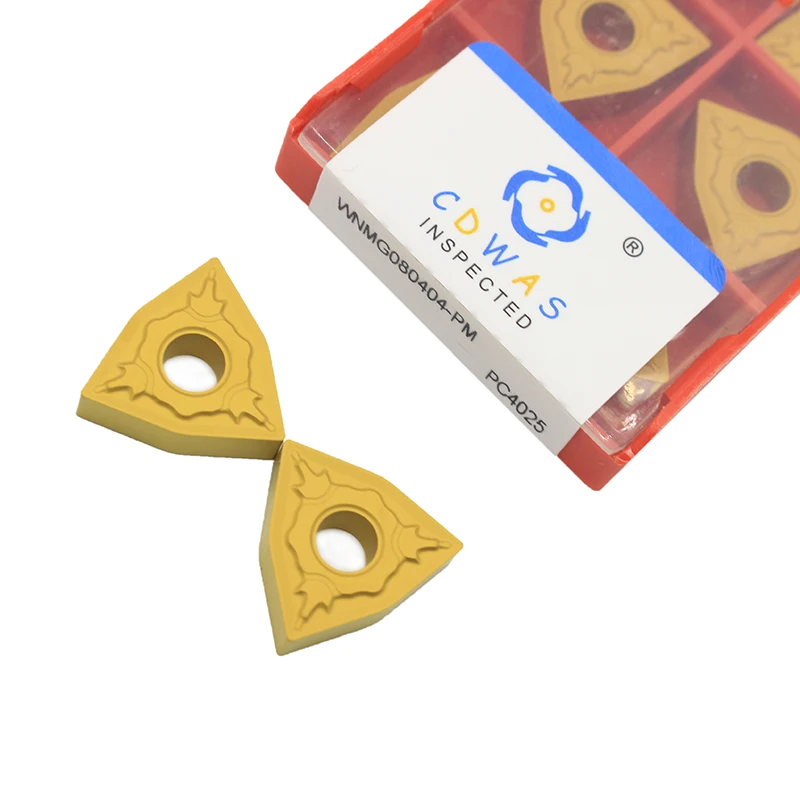High quality WNMG080404 PM PC4025 Carbide insert milling turning tool Lathe tool Turning insert for machining steel parts
High quality WNMG080404 PM PC4025 Carbide insert milling turning tool Lathe tool Turning insert for machining steel parts