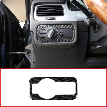 Real Carbon Fiber Headlight Switch Frame Cover Interior 3D Sticker Accessories For Volkswagen Touareg 2011-2018 
Real Carbon Fiber Headlight Switch Frame Cover Interior 3D Sticker Accessories For Volkswagen Touareg 2011-2018