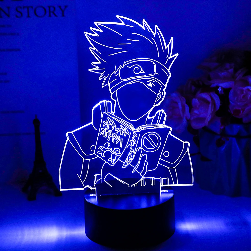 Led 3d Night Light Japanese Anime Naruto Kakashi Hatake Icha Icha Paradaisu Figure Nightlight for Child Bedroom Decor Desk Lamp
Led 3d Night Light Japanese Anime Naruto Kakashi Hatake Icha Icha Paradaisu Figure Nightlight for Child Bedroom Decor Desk Lamp