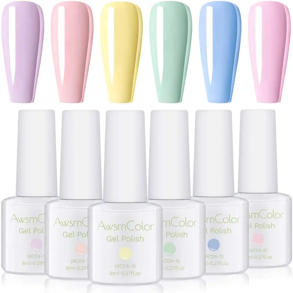 AwsmColor Gel Nail Polish Set, Fall Color sets UV LED Soak off Nail Gel Kit, Neutral Paint Wall Furniture Home Interior Color
AwsmColor Gel Nail Polish Set, Fall Color sets UV LED Soak off Nail Gel Kit, Neutral Paint Wall Furniture Home Interior Color