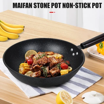 Frying Pan with Lid Non-Stick Granite Small Frying Pan Wok Multifunctional Easy to Clean for Kitchen TB Sale
Frying Pan with Lid Non-Stick Granite Small Frying Pan Wok Multifunctional Easy to Clean for Kitchen TB Sale