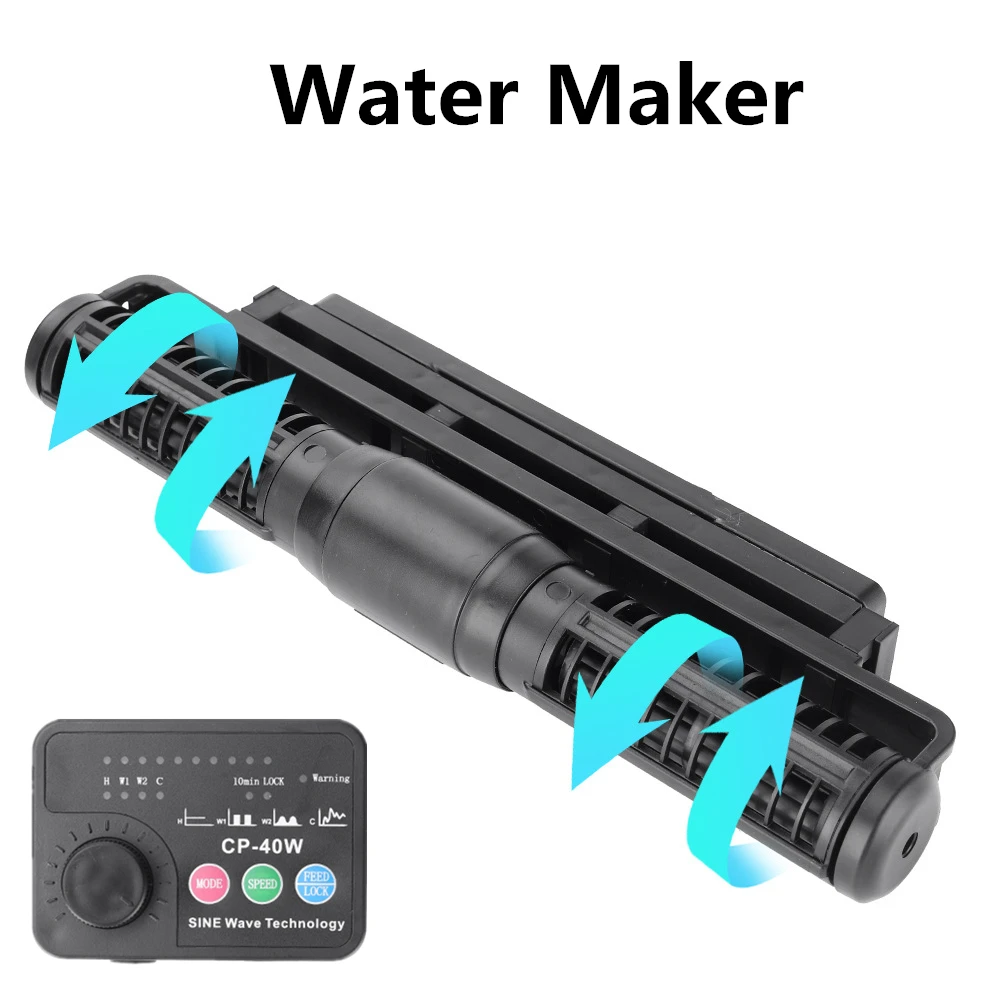 

Jebao CP Series Wave Maker Aquarium Circulation Pump Fish Tank Cross Flow Pump Wavemaker with Controller 110-240V