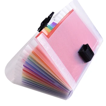 Buckle models Rainbow 13-pin buckle organ bag portable information things package plastic student file package -1
Buckle models Rainbow 13-pin buckle organ bag portable information things package plastic student file package -1