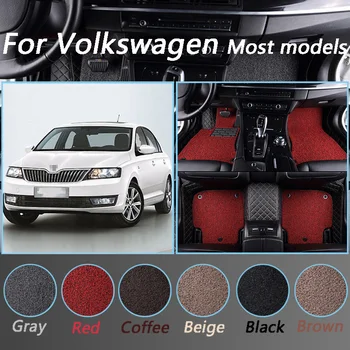 Custom Made Wire Car Floor Mats For Skoda Rapid KAMIQ Spaceback GreenLine Leather Interior Accessories Double layer
Custom Made Wire Car Floor Mats For Skoda Rapid KAMIQ Spaceback GreenLine Leather Interior Accessories Double layer