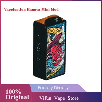 Original Vapelustion Hannya Mini 80W VW Box Mod 0.96 inch LCD E-cigarette Mod Support by Single 18650 Battery Vs Vinci X /Drag 2
Original Vapelustion Hannya Mini 80W VW Box Mod 0.96 inch LCD E-cigarette Mod Support by Single 18650 Battery Vs Vinci X /Drag 2