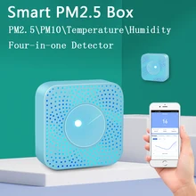 Tuya Smart WiFi PM25 Air Quality Sensor PM10 Temperature and Humidity Four-in-One Air Detector Smart Home Tuya Sensor
Tuya Smart WiFi PM25 Air Quality Sensor PM10 Temperature and Humidity Four-in-One Air Detector Smart Home Tuya Sensor