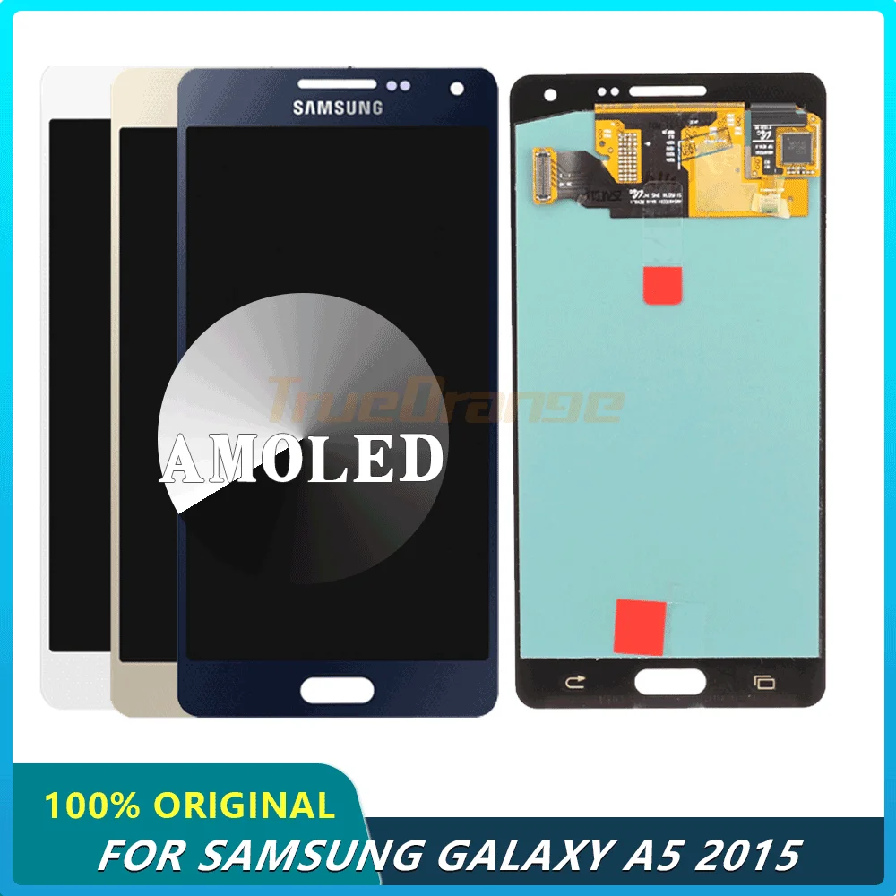 SUPER AMOLED 5.0" display for SAMSUNG Galaxy A5 2015 LCD A500 A500F A500M SM-A500F Touch Screen Digitizer Display Replacement
SUPER AMOLED 5.0" display for SAMSUNG Galaxy A5 2015 LCD A500 A500F A500M SM-A500F Touch Screen Digitizer Display Replacement