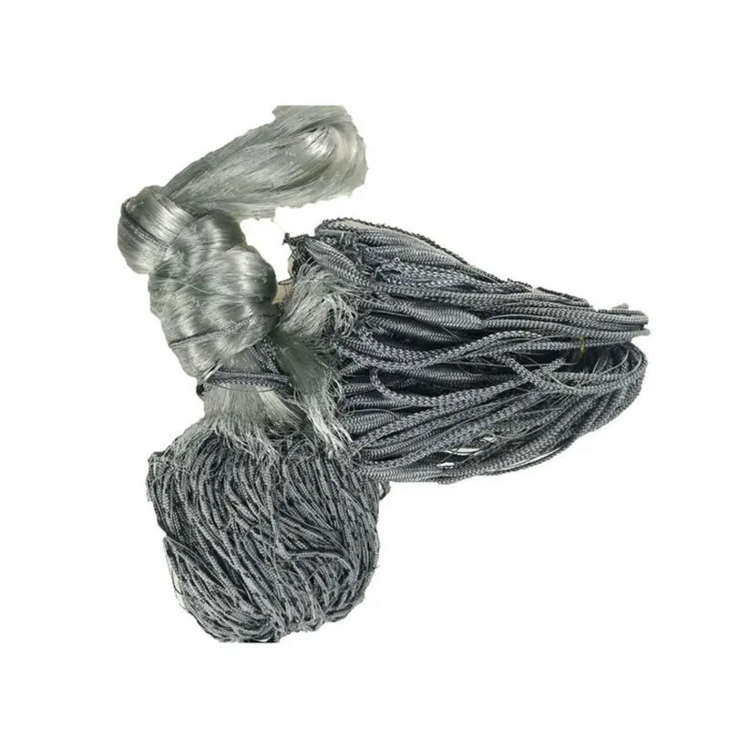 European Style Fishing Net Fish Gill Net Finland Network 30M Length 18M Depth Handmade Sticky Gill Net Small Mesh Fishing Tackle (5).jpg