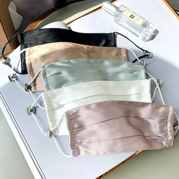 2020 Summer New UV Protection Double Layer 100% Silk Mask Multi-Function Outdoor Dustproof Solid Color Thin Mask fashion mask
2020 Summer New UV Protection Double Layer 100% Silk Mask Multi-Function Outdoor Dustproof Solid Color Thin Mask fashion mask