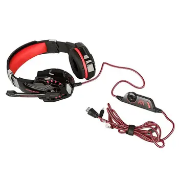 G9000 Wired Gaming Stereo Headset LED Lights Headphone Mic for PS4 PC Gamer D08A
G9000 Wired Gaming Stereo Headset LED Lights Headphone Mic for PS4 PC Gamer D08A