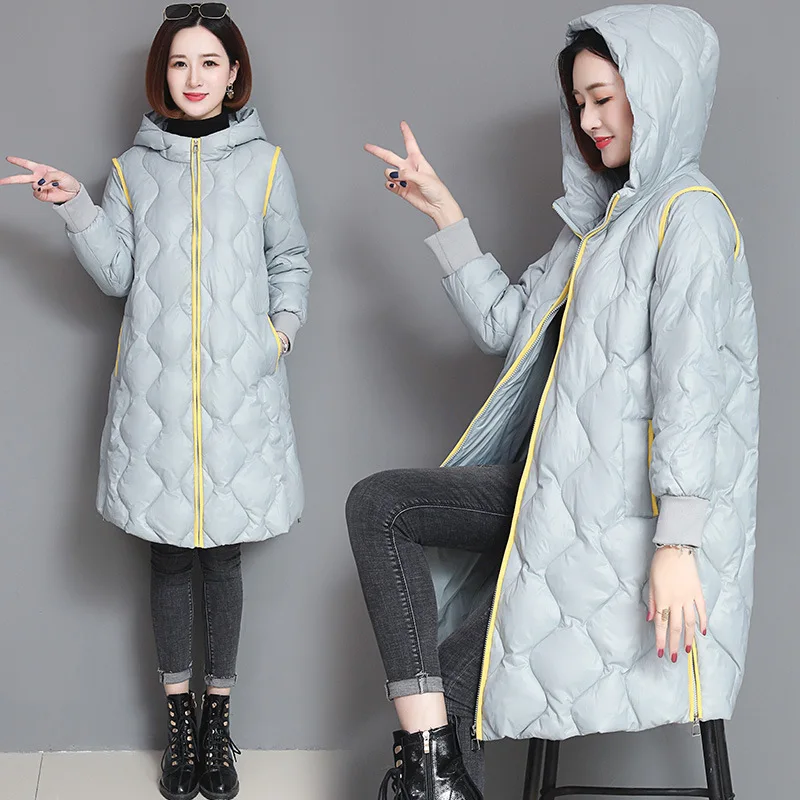 Down Jacket Cotton-padded Clothes Women's Mid-length 2019 New Style Korean-style Loose-Fit Mom Cotton-padded Jacket Cotton-padde
Down Jacket Cotton-padded Clothes Women's Mid-length 2019 New Style Korean-style Loose-Fit Mom Cotton-padded Jacket Cotton-padde