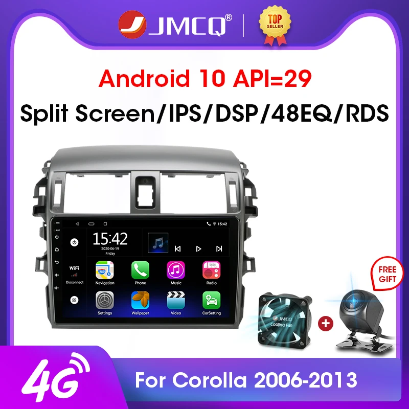 JMCQ Android 10.0 2GB+32GB CarPlay Car Radio Multimidia Video Player GPS For Toyota Corolla E140 E150 auris 2006-2013 2 din dvd
JMCQ Android 10.0 2GB+32GB CarPlay Car Radio Multimidia Video Player GPS For Toyota Corolla E140 E150 auris 2006-2013 2 din dvd