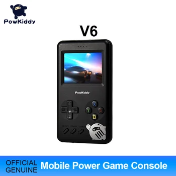 POWKIDDY V6 Commemorative Edition Handheld Game Console with Mobile Power 10000ma Polymer Battery Core Built-in 500 8-bit Games
POWKIDDY V6 Commemorative Edition Handheld Game Console with Mobile Power 10000ma Polymer Battery Core Built-in 500 8-bit Games
