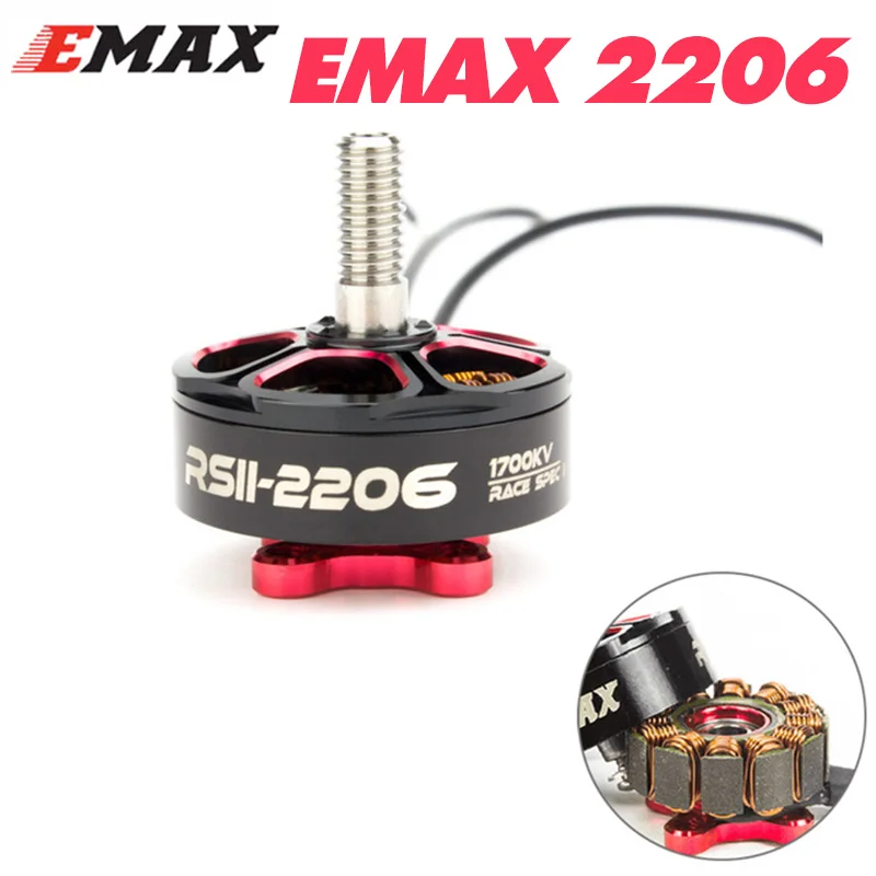 4set/lot EMAX RSII 2206 1600KV 1700KV 1900KV 2300KV 2700KV Motor CW CCW for FPV RACER Quadcopter Kvadrokopter RC Drone Aircraft
4set/lot EMAX RSII 2206 1600KV 1700KV 1900KV 2300KV 2700KV Motor CW CCW for FPV RACER Quadcopter Kvadrokopter RC Drone Aircraft