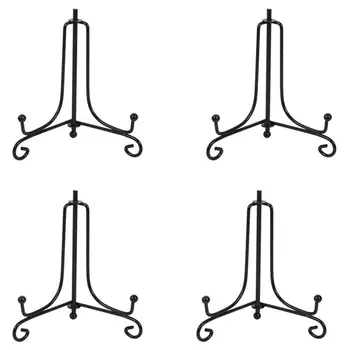 (4 pack)Iron Display Stand, Black Iron Easel Plate Display Photo Holder Stand, Displays Picture Frames, Cookbooks, Decorative Pl
(4 pack)Iron Display Stand, Black Iron Easel Plate Display Photo Holder Stand, Displays Picture Frames, Cookbooks, Decorative Pl