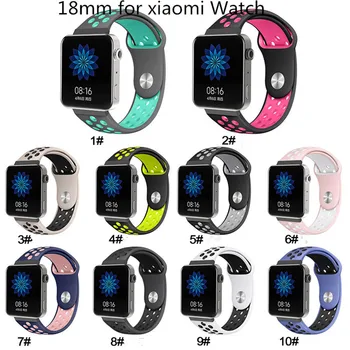 18mm Double-Color Breathable Silicone Band for Xiaomi Smart Watch Replacement Strap Fashional Sports Bracelet for Xiaomi Watch
18mm Double-Color Breathable Silicone Band for Xiaomi Smart Watch Replacement Strap Fashional Sports Bracelet for Xiaomi Watch