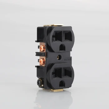 2pcs Power Socket Black HIFI US 20A AC Power Receptacle Socket Red copper distributor
2pcs Power Socket Black HIFI US 20A AC Power Receptacle Socket Red copper distributor