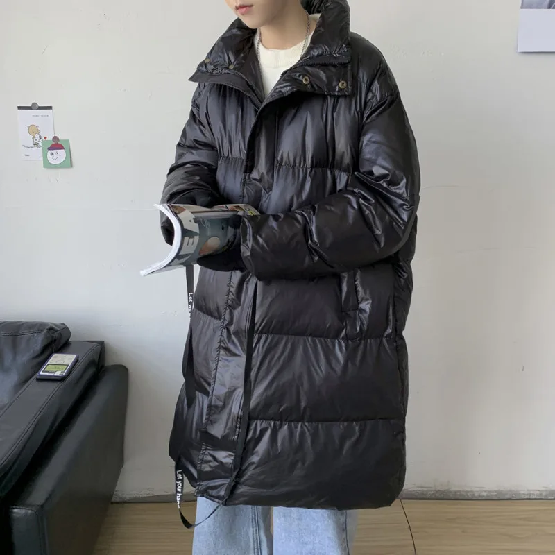 Winter Thick Long Coat Men's Parka Warm Fashion Casual Hooded Coat Men Loose Korean Style Oversized Down Jacket Mens Clothes
Winter Thick Long Coat Men's Parka Warm Fashion Casual Hooded Coat Men Loose Korean Style Oversized Down Jacket Mens Clothes