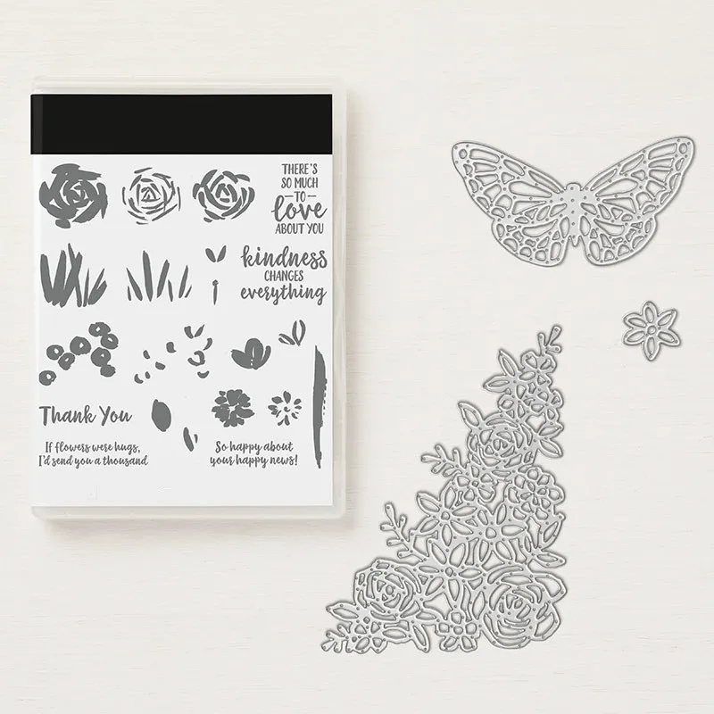 Butterfly Flower Dies Metal Cutting Dies and Clear Stamps sets for Scrapbooking for DIY Card Making Cutting Crafts Stencil Dies
Butterfly Flower Dies Metal Cutting Dies and Clear Stamps sets for Scrapbooking for DIY Card Making Cutting Crafts Stencil Dies