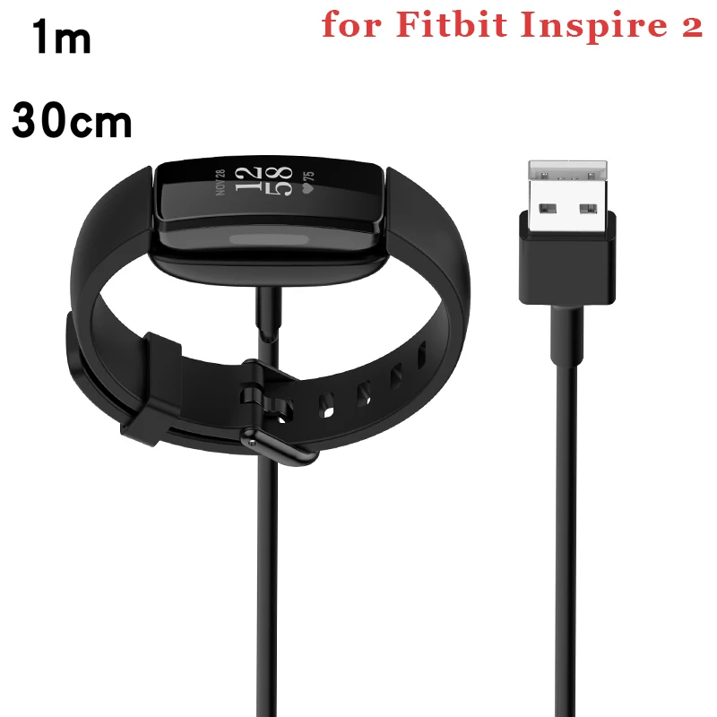 New 30cm/100cm USB Fast Charging Dock Station Cable for Fitbit inspire 2 Smart Wristband Fast Charging Cable Accessories
New 30cm/100cm USB Fast Charging Dock Station Cable for Fitbit inspire 2 Smart Wristband Fast Charging Cable Accessories
