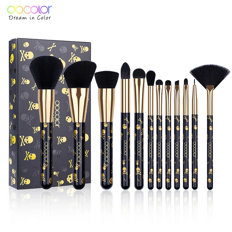 Docolor Makeup Brushes 12PCS Make Up Brush Set Powder Contour Eyeshadow Eye Shadow Brushes Soft Synthetic Hair Brush Kit
Docolor Makeup Brushes 12PCS Make Up Brush Set Powder Contour Eyeshadow Eye Shadow Brushes Soft Synthetic Hair Brush Kit