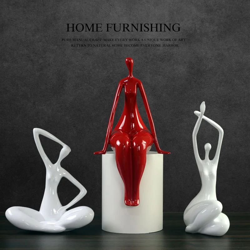 Nordic Yoga Cute Woman Figure Resin Ornament Cabinet Office Table Furnishing Crafts Home Livingroom Desktop Figurines Decoration
Nordic Yoga Cute Woman Figure Resin Ornament Cabinet Office Table Furnishing Crafts Home Livingroom Desktop Figurines Decoration