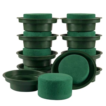 10 Pcs DIY Flower Arrangement Kit Green Round Wet Floral Foam Wedding Aisle Flowers Party Decoration with Bowl
10 Pcs DIY Flower Arrangement Kit Green Round Wet Floral Foam Wedding Aisle Flowers Party Decoration with Bowl