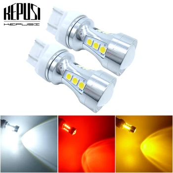 2x 7443 7444 T20 W21/5W LED Light 3030 SMD For Lada Kalina Granta Vesta DRL LED Bulbs 12V 24V White Red Yellow Super Bright 
2x 7443 7444 T20 W21/5W LED Light 3030 SMD For Lada Kalina Granta Vesta DRL LED Bulbs 12V 24V White Red Yellow Super Bright