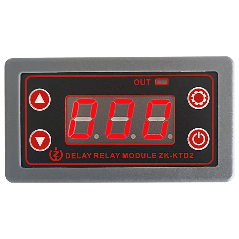 5-30V Delay Power-Off Trigger Relay Cycle Timing Relay Module 0.1s-999minutes G88A
5-30V Delay Power-Off Trigger Relay Cycle Timing Relay Module 0.1s-999minutes G88A