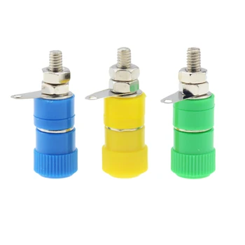10PCS Terminal Blocks JS-910B JS-919 4mm Amplifier Terminal Connector Binding Post Banana Plug Jack Mount
10PCS Terminal Blocks JS-910B JS-919 4mm Amplifier Terminal Connector Binding Post Banana Plug Jack Mount