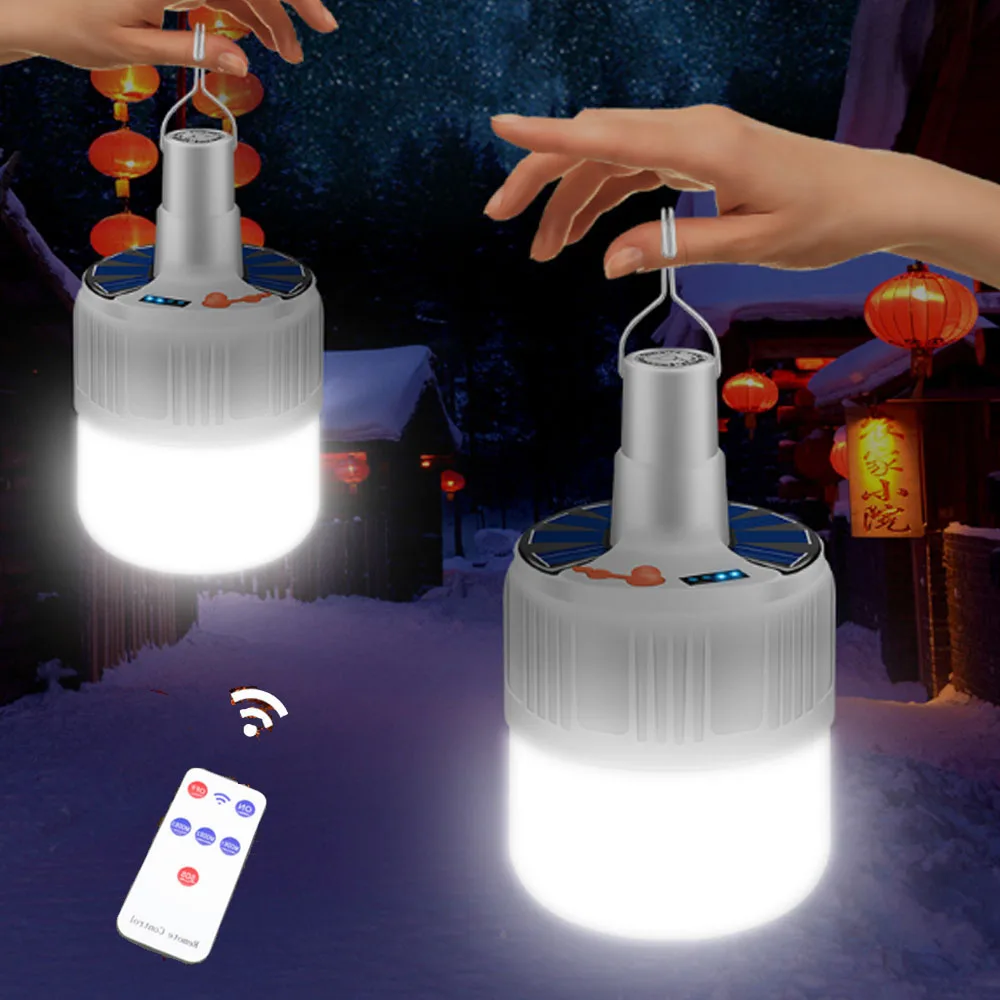50W Solar Emergency Light Remote Contorlled Camping Lantern USB Rechargeable Work Light IP65 Foldable Hiking Fishing Flashlight
50W Solar Emergency Light Remote Contorlled Camping Lantern USB Rechargeable Work Light IP65 Foldable Hiking Fishing Flashlight