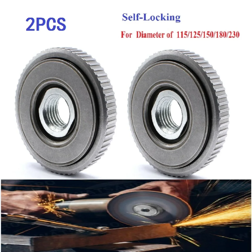 M14 Thread Replacement Angle Grinder Chuck Tools Angle Grinder Flange Set Tools Clamping Quick Release Nut Clamp Device
M14 Thread Replacement Angle Grinder Chuck Tools Angle Grinder Flange Set Tools Clamping Quick Release Nut Clamp Device