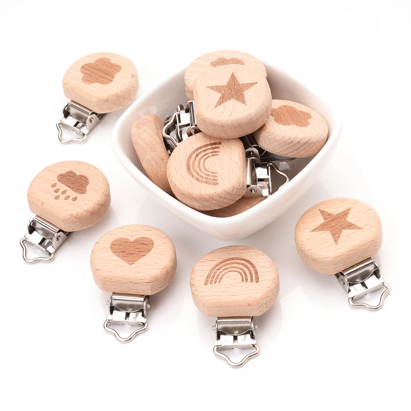 1Pcs Safe Beech Wooden Clip Baby Pacifier Holder Infant Nipple Holder Dummy Clip Beads Soother Teether Feeding Care Accesories
1Pcs Safe Beech Wooden Clip Baby Pacifier Holder Infant Nipple Holder Dummy Clip Beads Soother Teether Feeding Care Accesories