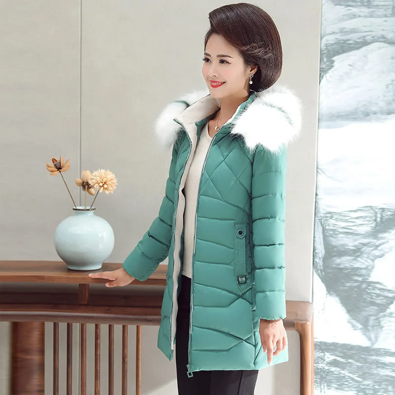 Cotton Women, Medium-and-long Women's Clothing, Korean Version of The Large Size of The Elderly Hair Collar Cotton Clothing
Cotton Women, Medium-and-long Women's Clothing, Korean Version of The Large Size of The Elderly Hair Collar Cotton Clothing