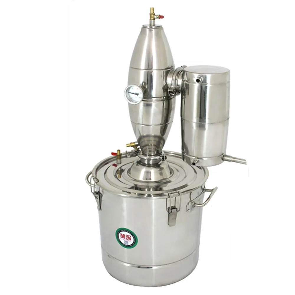 Free Shipping Stainless Steel Homebrew Wine Distill Brewing Alcohol Distiller Bar/baijiu whisky Maker 70/50/30/20L
Free Shipping Stainless Steel Homebrew Wine Distill Brewing Alcohol Distiller Bar/baijiu whisky Maker 70/50/30/20L