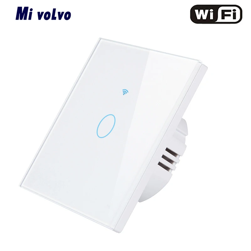Smart touch switch WIFI network APP remote control EU standard 1/2/3gang tempered glass panel wall sticker light switch
Smart touch switch WIFI network APP remote control EU standard 1/2/3gang tempered glass panel wall sticker light switch