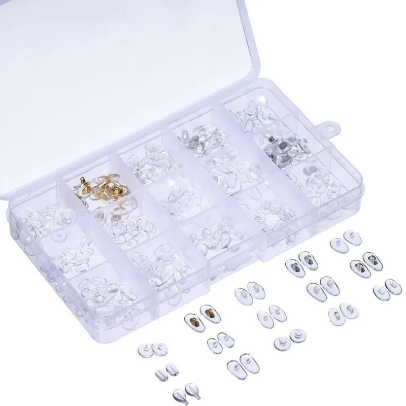 Eyewear Silicone Eyeglass Transparent Glasses Nose Pads Practical Repair Tool Fashion Sunglass Push In Non Slip Screw On
Eyewear Silicone Eyeglass Transparent Glasses Nose Pads Practical Repair Tool Fashion Sunglass Push In Non Slip Screw On
