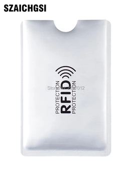 500pcs Anti Rfid Wallet Blocking Reader Lock Bank Card Holder Id Bank Card Case Protection Metal Credit NFC Holder Aluminium
500pcs Anti Rfid Wallet Blocking Reader Lock Bank Card Holder Id Bank Card Case Protection Metal Credit NFC Holder Aluminium