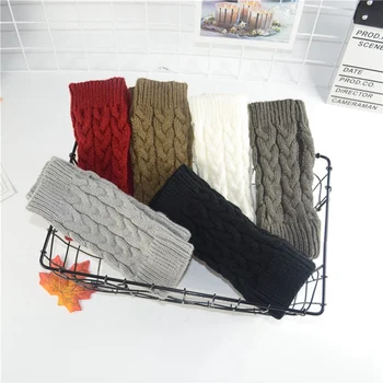 1 Pair Autumn Winter Women Knit Gloves Arm Wrist Sleeve Hand Warmer Girls Twist Long Half Winter Mittens Fingerless Gloves
1 Pair Autumn Winter Women Knit Gloves Arm Wrist Sleeve Hand Warmer Girls Twist Long Half Winter Mittens Fingerless Gloves