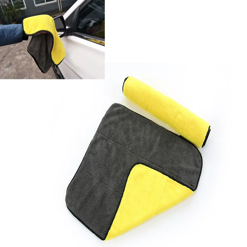 1pc Car Wash Microfiber Towel Car Cleaning Drying Cloth Hemming Car Care Cloth Detailing Car Wash Towel Greenway For Toyota
1pc Car Wash Microfiber Towel Car Cleaning Drying Cloth Hemming Car Care Cloth Detailing Car Wash Towel Greenway For Toyota