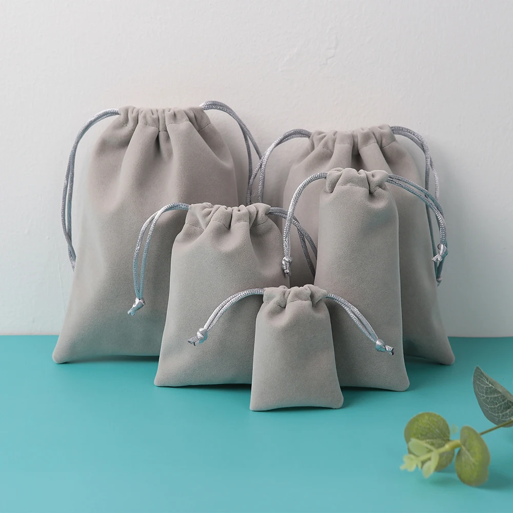 50 Personalized Jewelry Packaging Bags Grey Small Velvet Gift Drawstring Pouch for Wedding Cosmetic Lipsticks Earrings Necklace
50 Personalized Jewelry Packaging Bags Grey Small Velvet Gift Drawstring Pouch for Wedding Cosmetic Lipsticks Earrings Necklace