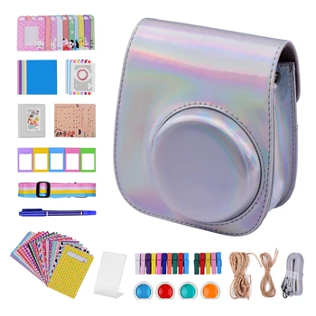12-in-1 Instant Camera Accessories Bundle Kit for Fujifilm Instax Mini 11 Including Camera Bag/Camera Strap/Photo Album/Photo
12-in-1 Instant Camera Accessories Bundle Kit for Fujifilm Instax Mini 11 Including Camera Bag/Camera Strap/Photo Album/Photo