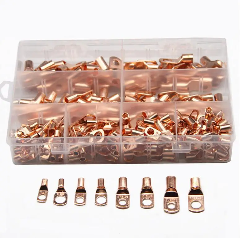 240Pcs Assortment Automotive Copper Ring Lug Terminal Wire Cable Crimp Wire Connectors Kit
240Pcs Assortment Automotive Copper Ring Lug Terminal Wire Cable Crimp Wire Connectors Kit