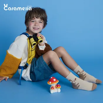 Caramella2020 Autumn and Winter New Products Forest Bear Cartoon Animal BOY'S Socks Children Baby Crew Socks 
Caramella2020 Autumn and Winter New Products Forest Bear Cartoon Animal BOY'S Socks Children Baby Crew Socks