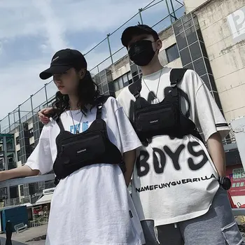 Work Vest Waistcoat Backpack Street Hip Hop Cool Trend Function Wind Anti-Theft Tactical Hip Hop Breast Package Female BOY'S
Work Vest Waistcoat Backpack Street Hip Hop Cool Trend Function Wind Anti-Theft Tactical Hip Hop Breast Package Female BOY'S