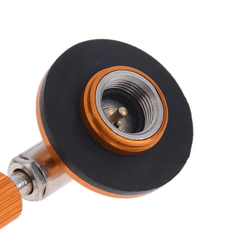 Description Picture 2 of item1Pcs Inflatable Valve Flat Tank Liquefied Gas Steel Outdoor Camping Gas Stove Safe Switching Charging Inflatable Valve Adapter