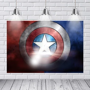 Photography Backdrops 7x5FT Captain America Shield Sparkles Pattern Ustom Photo Studio Backdrop Background Vinyl
Photography Backdrops 7x5FT Captain America Shield Sparkles Pattern Ustom Photo Studio Backdrop Background Vinyl