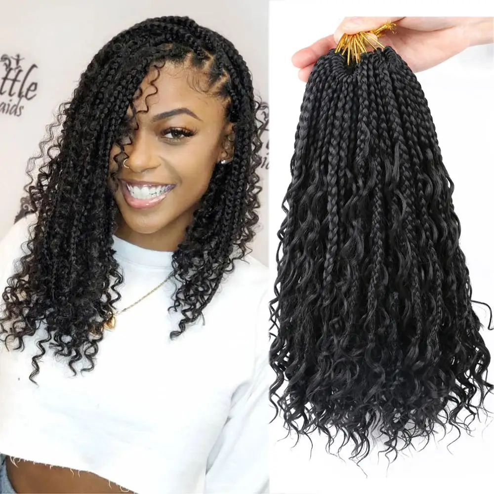 Crochet Braid Hair Extension Box Braids 14 Inch Synthetic Braiding Hair for Black Women Box Braid Crochet Hair
Crochet Braid Hair Extension Box Braids 14 Inch Synthetic Braiding Hair for Black Women Box Braid Crochet Hair