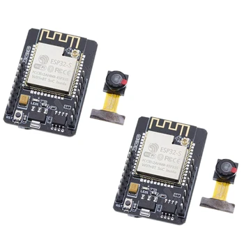 Esp32 Cam Wifi and Bluetooth Camera Module Development Board with Ov2640 Camera Module - 2 Pack
Esp32 Cam Wifi and Bluetooth Camera Module Development Board with Ov2640 Camera Module - 2 Pack